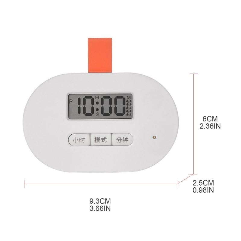 Travel for Pill for Case Medicine Box Mini Portable Reminder Drug Box for Pill Box for W/ Timer Pillbox Medication Organ