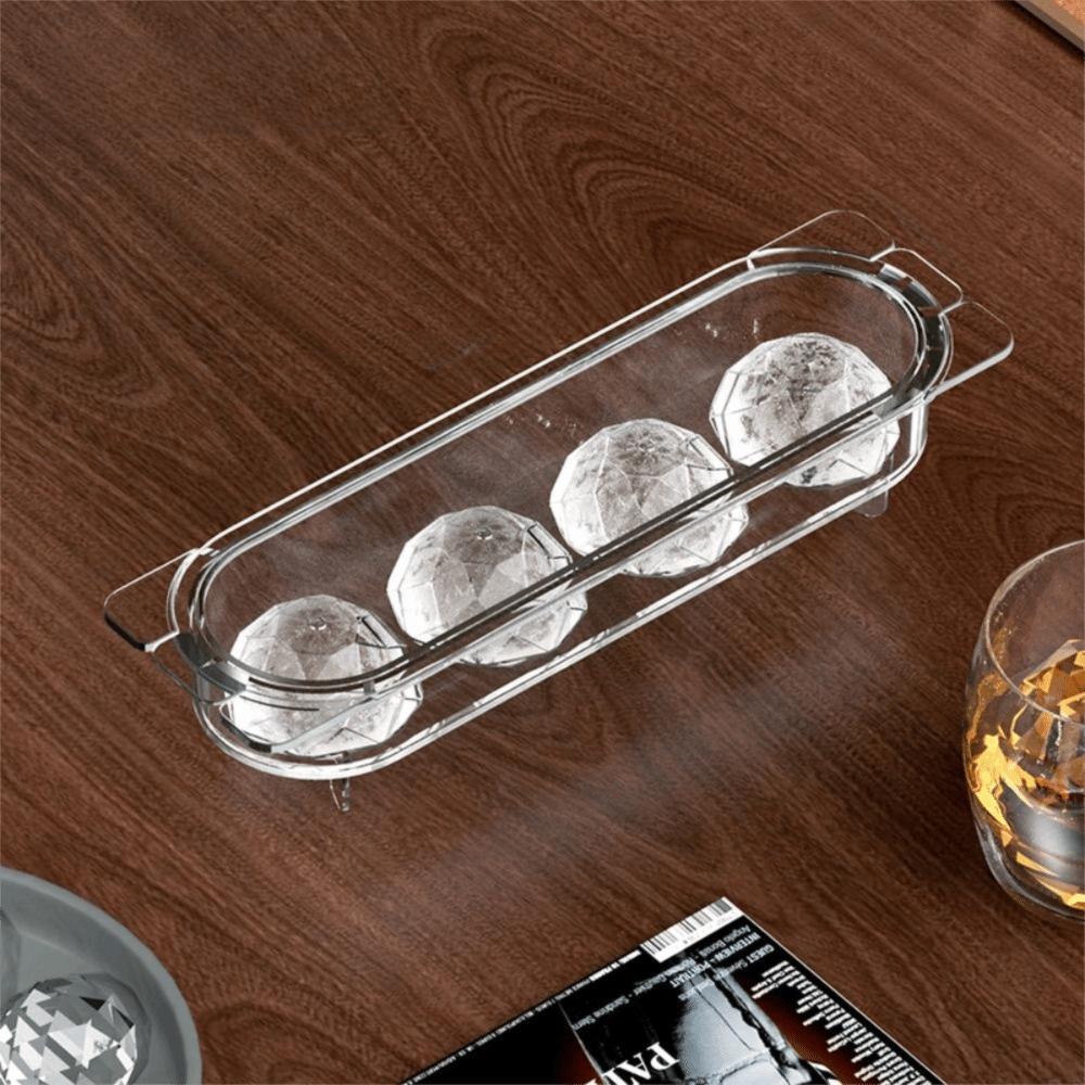 Reusable Design Ice Cube Tray Freezer Safe Ice Ball Mold Spherical Ice Maker Kitchen Accessory