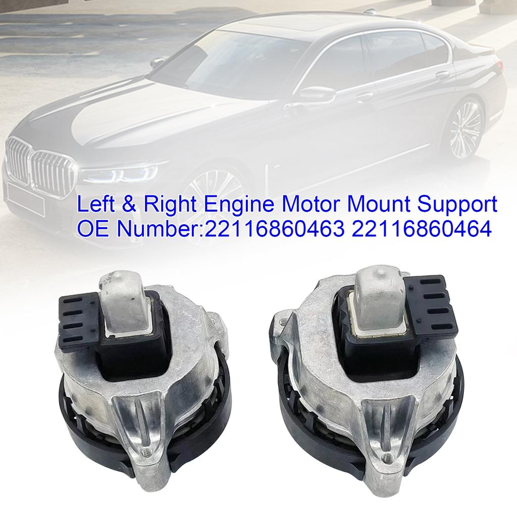 22116860463 22116860464 Left & Right Engine Motor Mount Support For BMW G12 G30