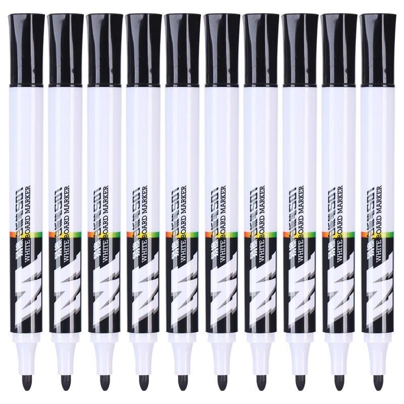 M&G Black Whiteboard Marker Pen Set