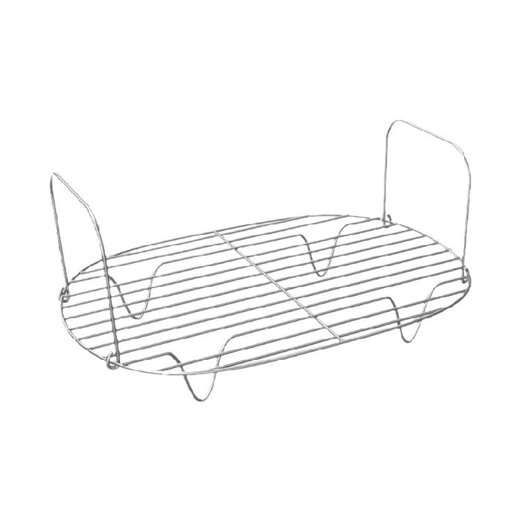 

Steaming Rack Stainless Steel Grilling Stand Slow Cooker Steaming Holder 1