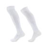 1 Pair Sports Socks Knee High Stretchy Moisture Wicking Terry Non-slip Foot Protection Thickened Men Women Football Fencing Stockings for Outdoor