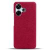 For Xiaomi Redmi 13 4G Case Cloth Texture Anti-Scratch Protective PC Phone Cover