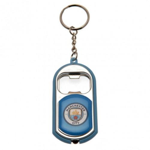Manchester City FC Key Ring Torch Bottle Opener
