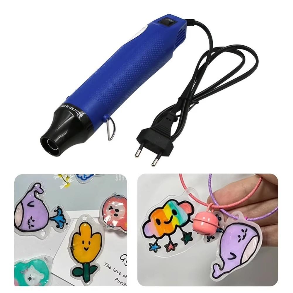 300W Heat Electric Power Tool With Supporting Seat 220V Hot Air Shrink Plastic DIY Tool Color