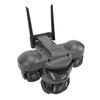 Solar Security Camera Two Way Talk IP66 Rating PIR Motion Detection AI 4G 6K 12MP   HD Triple Lens Solar PTZ Camera for Home