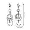 Multi-layers Pendant Earrings Long Chain Dangle Earrings Creative Ear Accessories  Date Night