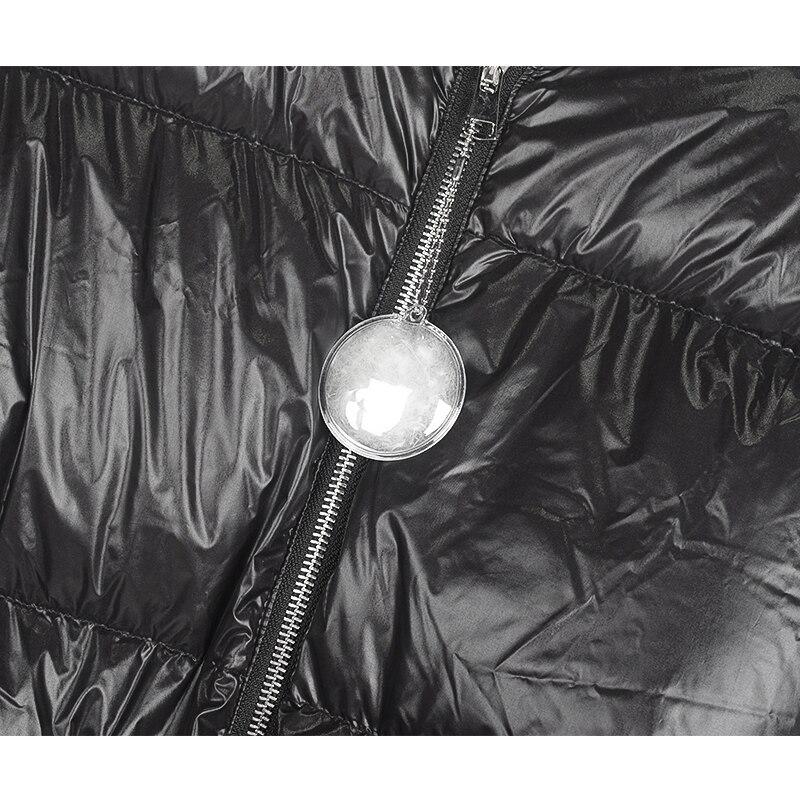 Xitao Damenmode Einfarbiger, lässiger Daunenmantel ZLL1903