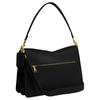 Coach Chain Tabby 35 Leather Shoulder Bag Large Women shoulder bag Black Gold CY921-B4BK