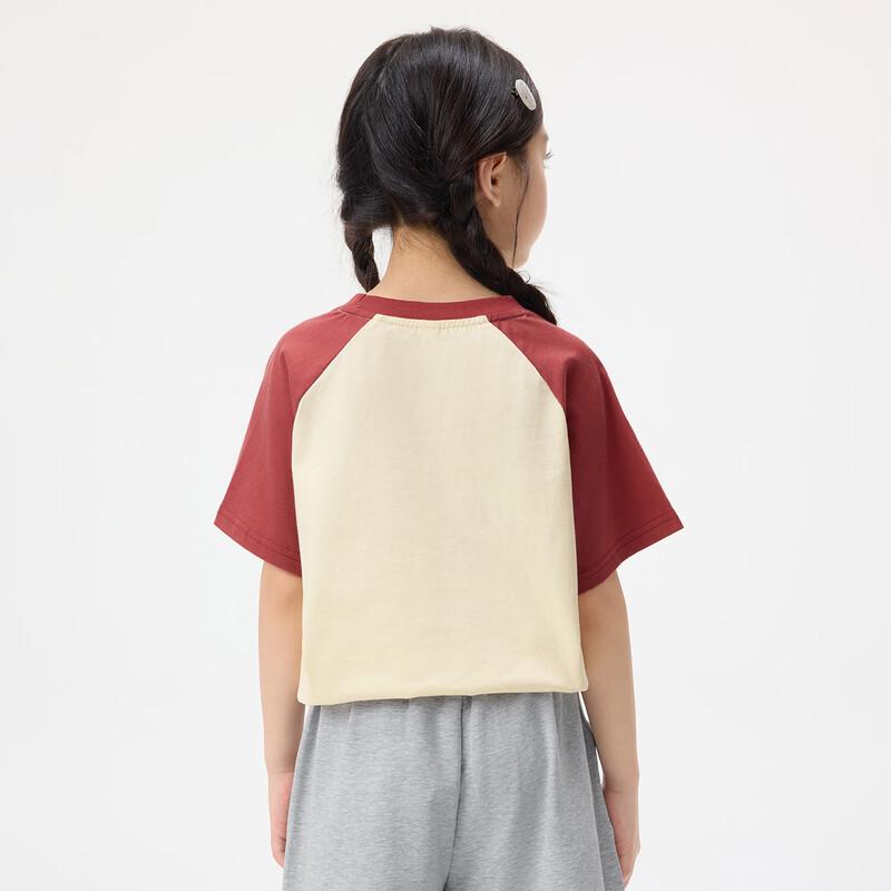 Xiaoyiman Cloud Cotton Girls' Loose Short-Sleeve T-Shirt