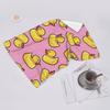 Gummi-Ente Rosa Muster Weiches Gesichtstuch Schnelltrocknend Schwimmbad Bad Baumwollhandtücher Saugfähig