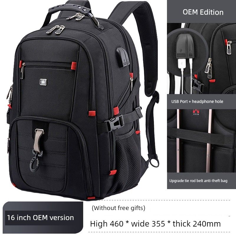 

Swiss Army Knife Business Junior High School Student Men s Backpack 16 inch OEM version