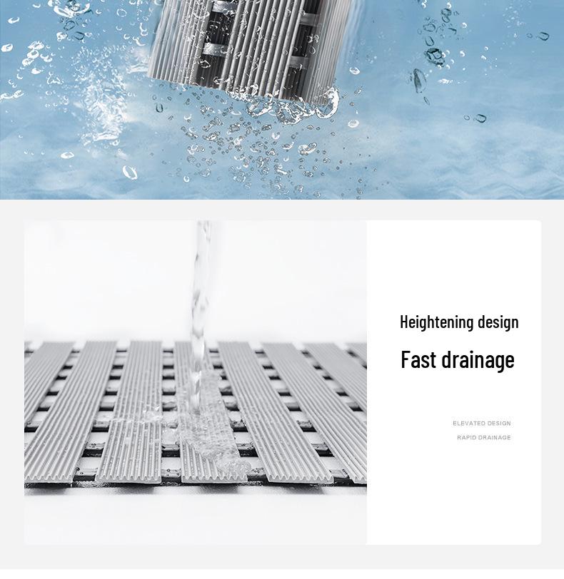 Cross-Border Non-Slip Bathroom Mat for Toilet, Shower, and Bathtub