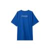 Adidas Originals Big Trefoil Logo Print Loose Round Neck Short Sleeve T-Shirt Men Tops Blue H16237