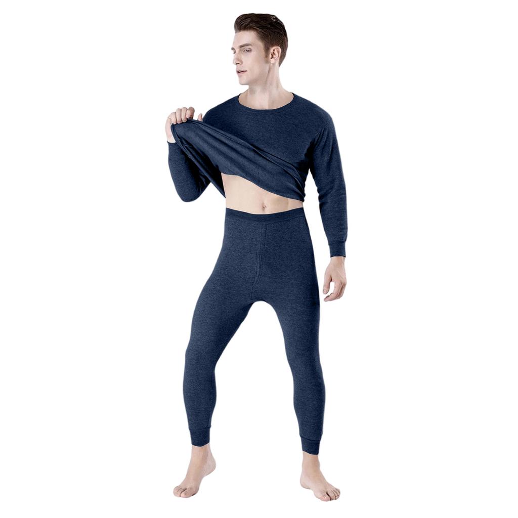 Men's Thermal Underwear Set, And Winter , Thin, Color Thermal Underwear.