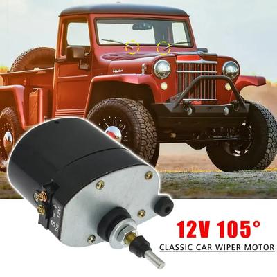 Fit for Willis Jeep Tractor Universal 12V Windscreen Wiper Motor or Arm with Blade 01287358 7731000001 0390506510