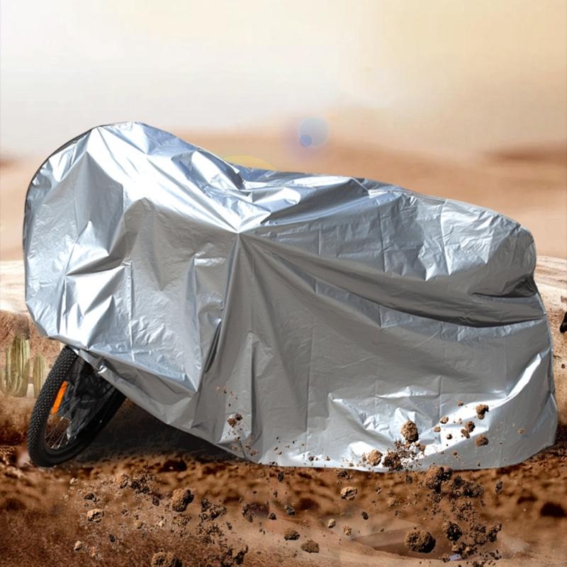 Comprehensive Protections for Motorcycles with Density Waterproof Cover Outdoor Motorcycle Garage Motorbike Cover Large