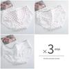 Nanjiren Women's Sweet Japanese Print Underwear 3-Pack