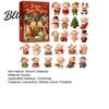 Christmas Countdown Activity with Birthday 2026 24 Advent Calendar Set Pig Day Box Gifts