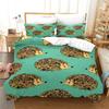 2/3pcs bedding set Digital Print Comfortable Duvet Cover for Home Bedroom Decoration, 1 Duvet Cover and 2pillowcase with Zippers