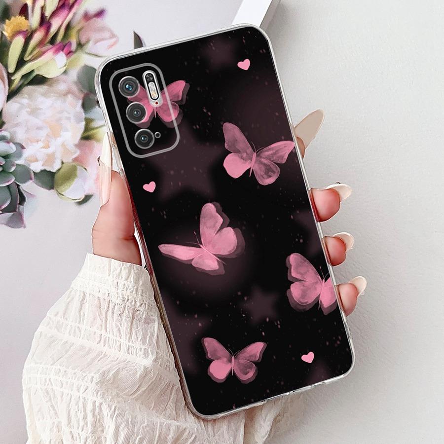For Xiaomi Poco M3 Pro Case Xiaomi Redmi Note 10 5G Phone Case TPU Soft Silicone Protective Cover for Xiaomi PocoM3 M 3Pro Shell