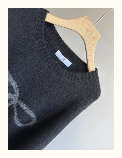 Xiao Wang's 8370 Winter Korean Plus Size Casual Bow Knit Sweater