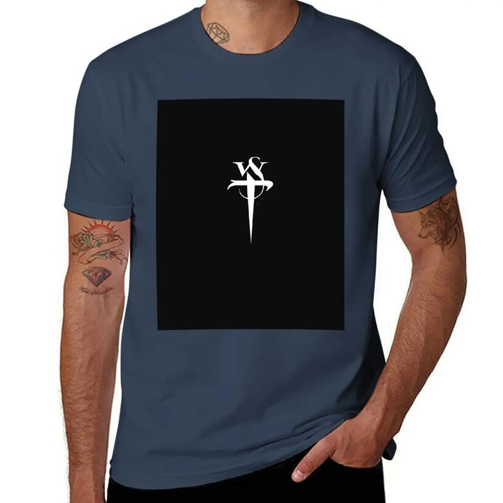 Stabbing Westwared Classic Dagger Logo T-Shirt Short sleeve tee man clothes clothing for men