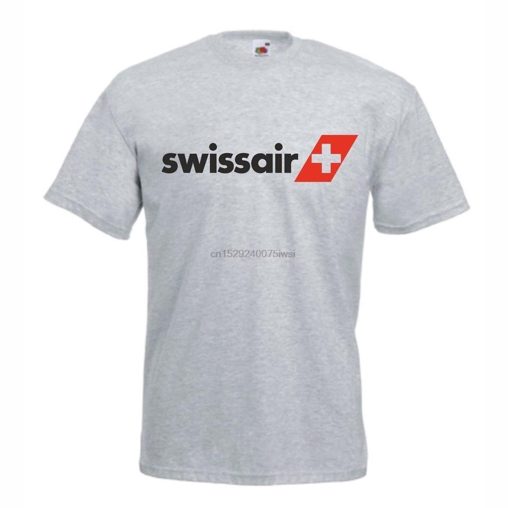 Swissoir Vintage Retro Swiss oirline oirlines T-Shirt
