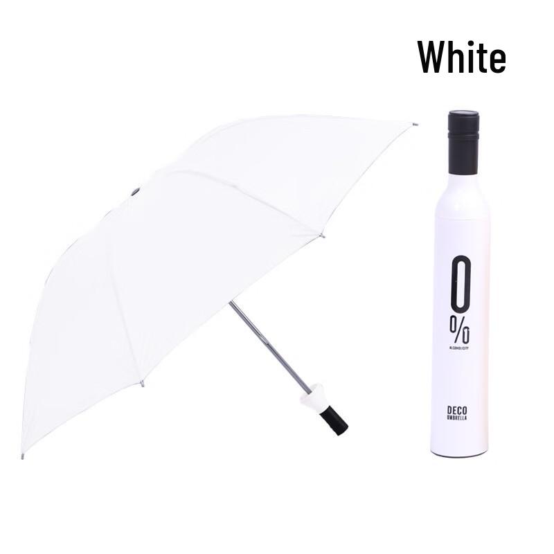 Novelty Bottle Folding Umbrella 21-inch, 8-ribs