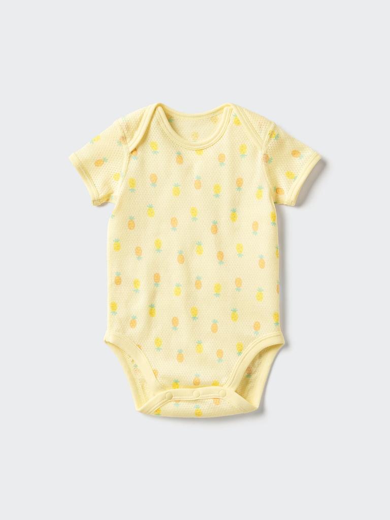 Uniqlo Japan Cotton Mesh Bodysuit