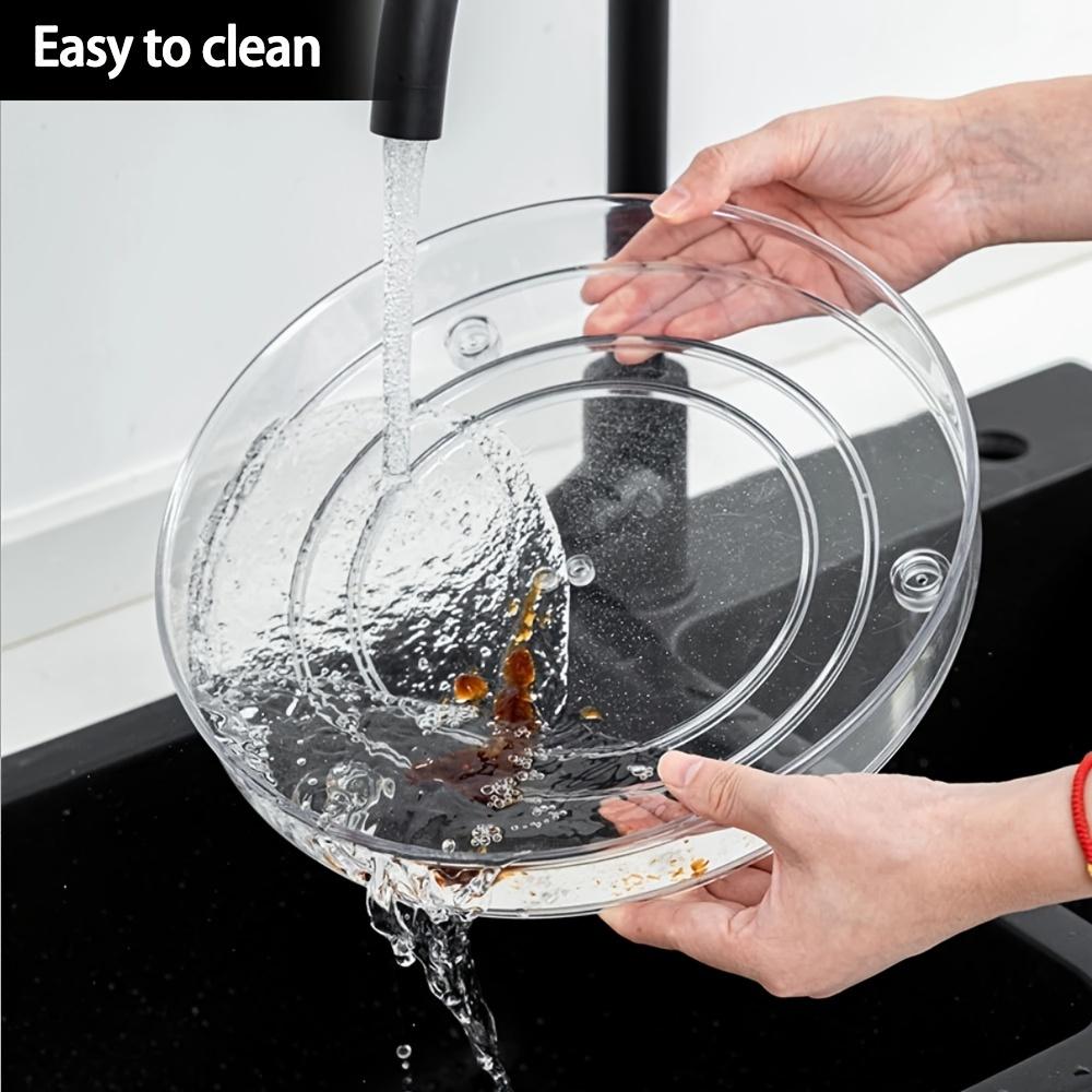 1pc rotating cosmetics storage box dressing table desktop transparent lipstick perfume skin care product storage rack