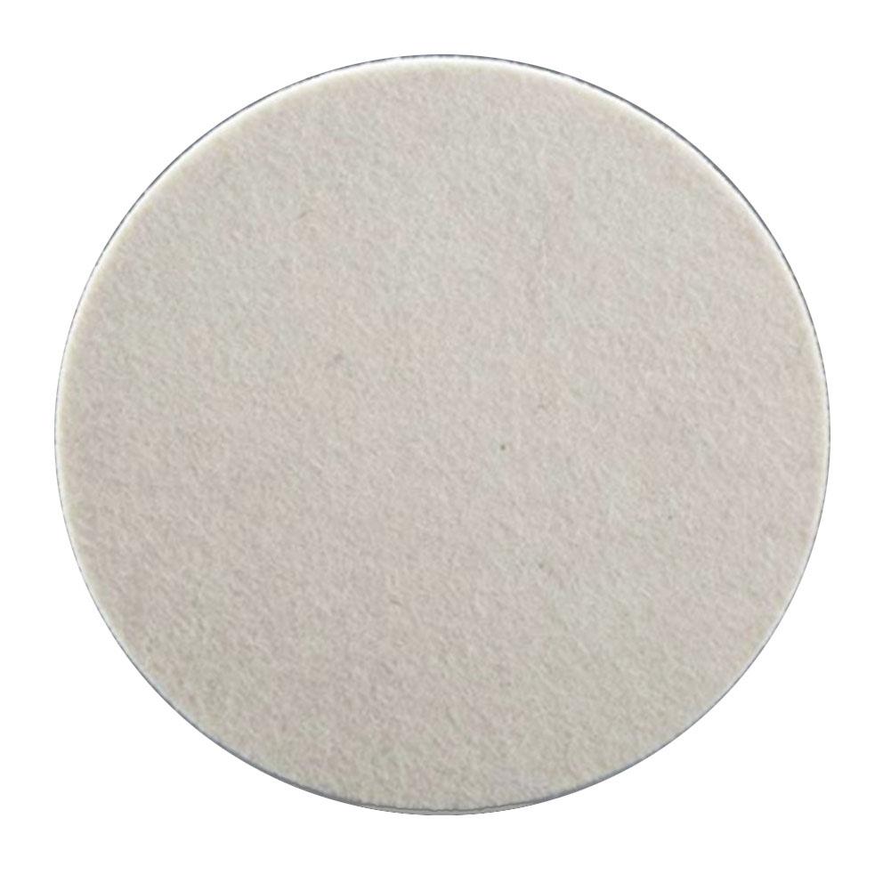Exceptional 80mm Wool Felt Grinding Discs 2pcs Pack for Metal Polishing