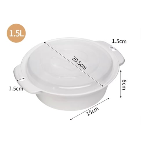 [Made in Japan] Instant microwave cooker for ramen and vegetables, no pot or bowl needed. Easy cleanup!