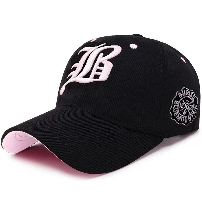 Alphabet Embroidered Baseball Hat Trendy Versatile Street Style Men's and Women's Outdoor Sunscreen Hats