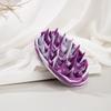 Silicone Scalp Massage Brush Smudge Shampoo Brush Scalp Scrubber Hair Exfoliator Brush Wet and Dry Shampoo Brush