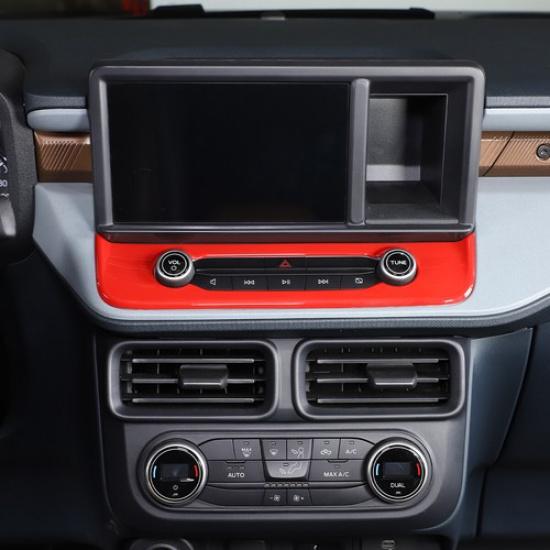 Für Ford Maverick -23 Rote Mittelkonsolenrahmen Zierabdeckung