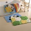 Plush Absorbent Bath Mat Non-Slip Square Floor Bathroom Entrance Living Room Bedroom