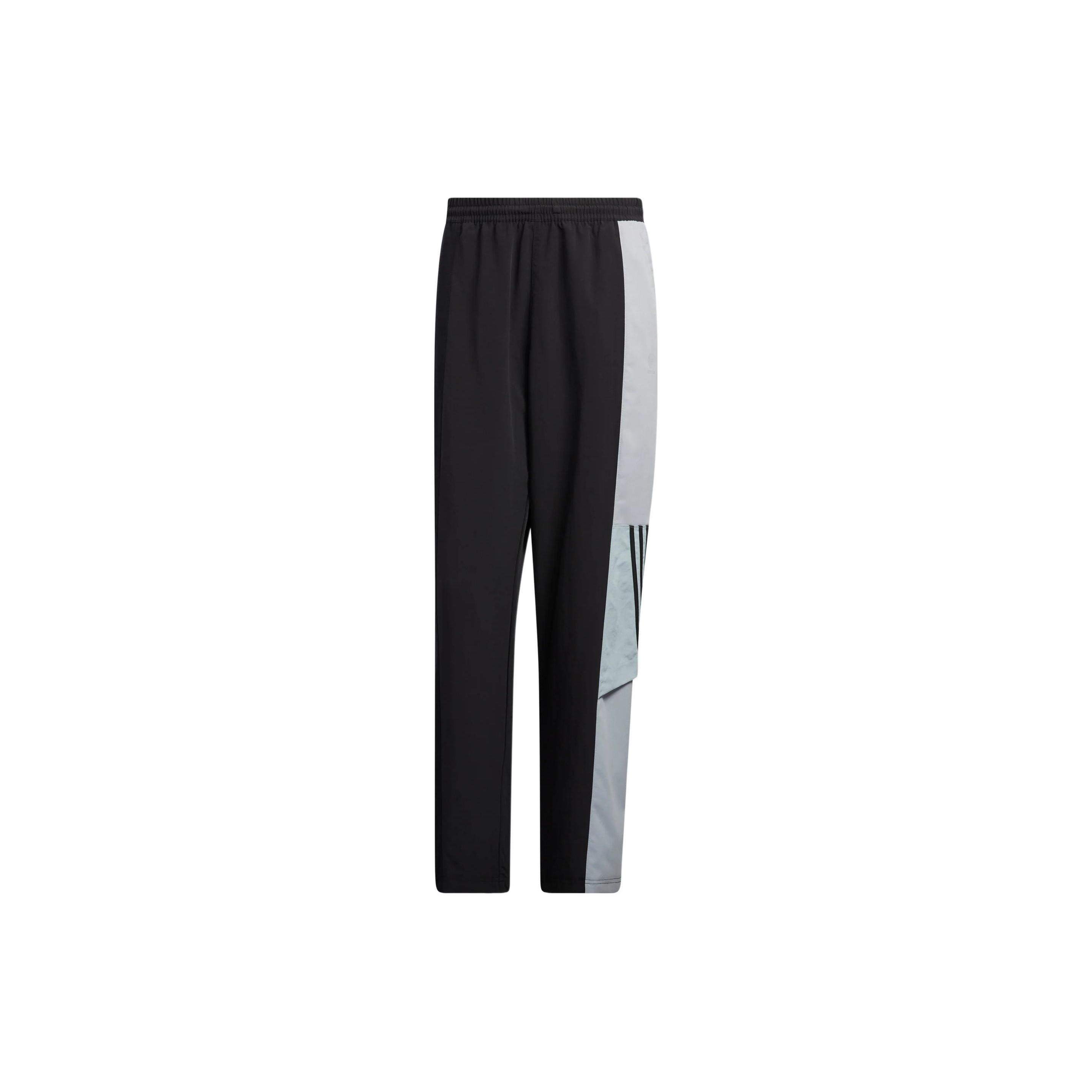 Men s adidas neo Splicing Elastic Waistband Straight Sports Pants/Trousers/Joggers Black HN4720 XXXL