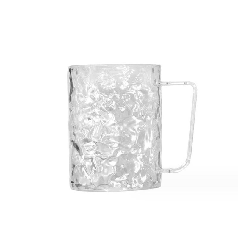 

Стаканчик для полоскания рта в стиле ледника, прозрачный стаканчик для зубной щетки, легкая роскошная бытовая чашечка для мытья, детский стаканчик для зубной щетки для ванной комнаты чистый