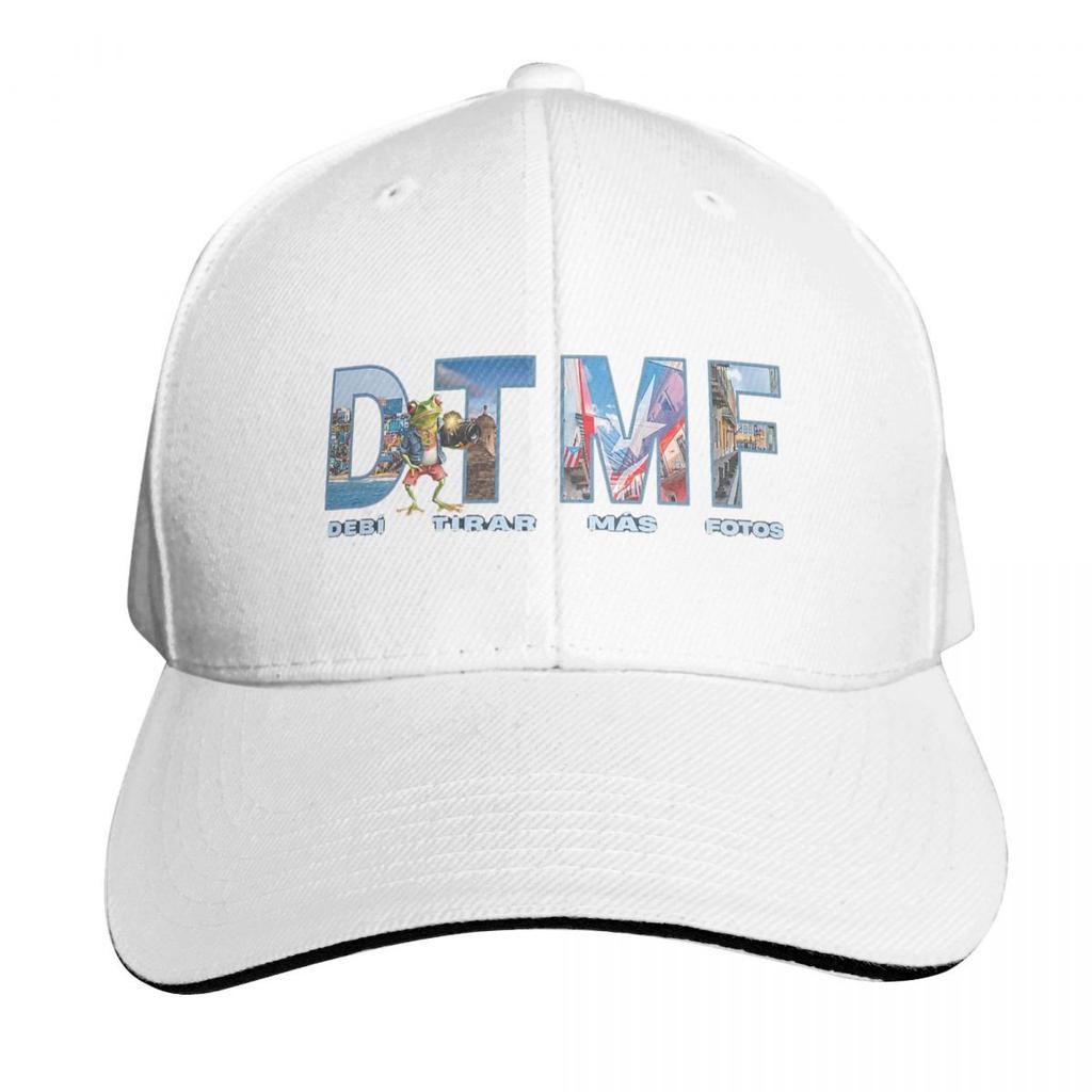 Bads Bunnys Debi Tirar Mas Fotos DTMF Kappe Mode Lässig Baseballkappen Verstellbare Mütze Hip Hop Sommer Unisex Baseballkappen