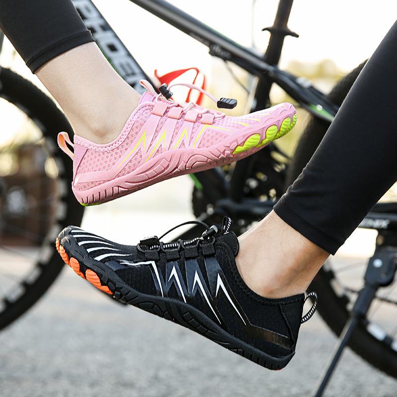2025 direct sales new large size beach swimming shoes outdoor five-finger shoes couple wading shoes creek shoes