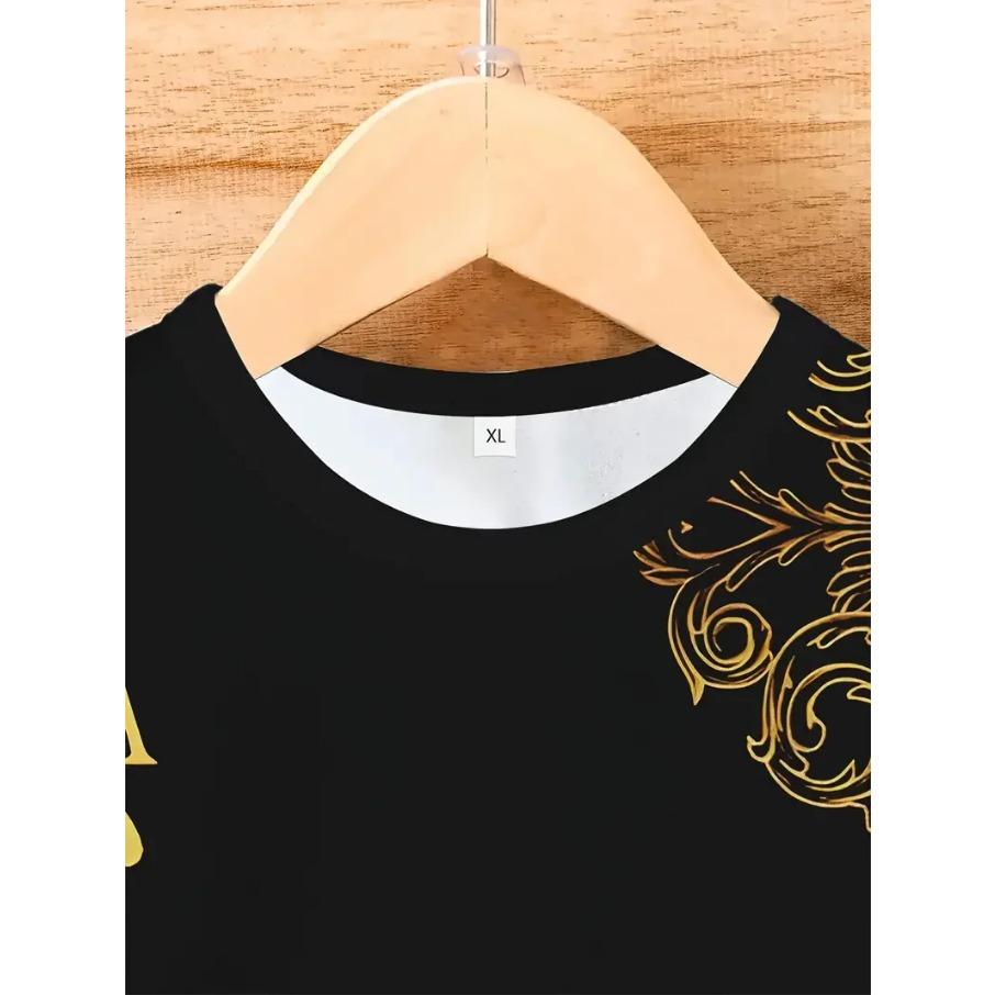 Outdoor Street Fashion Crewneck Men's Long Sleeve T-shirt Autumn New Letter Print Casual Long Sleeve Daily Casual Men's Top