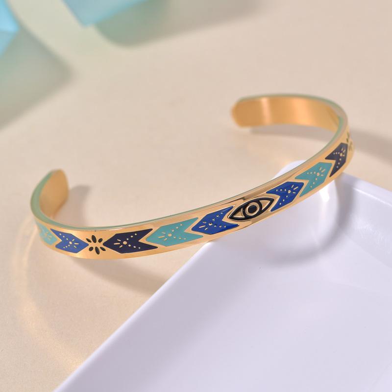 Fashionable and Fashionable Women's Bracelets, Patterned Open Bracelets, Women