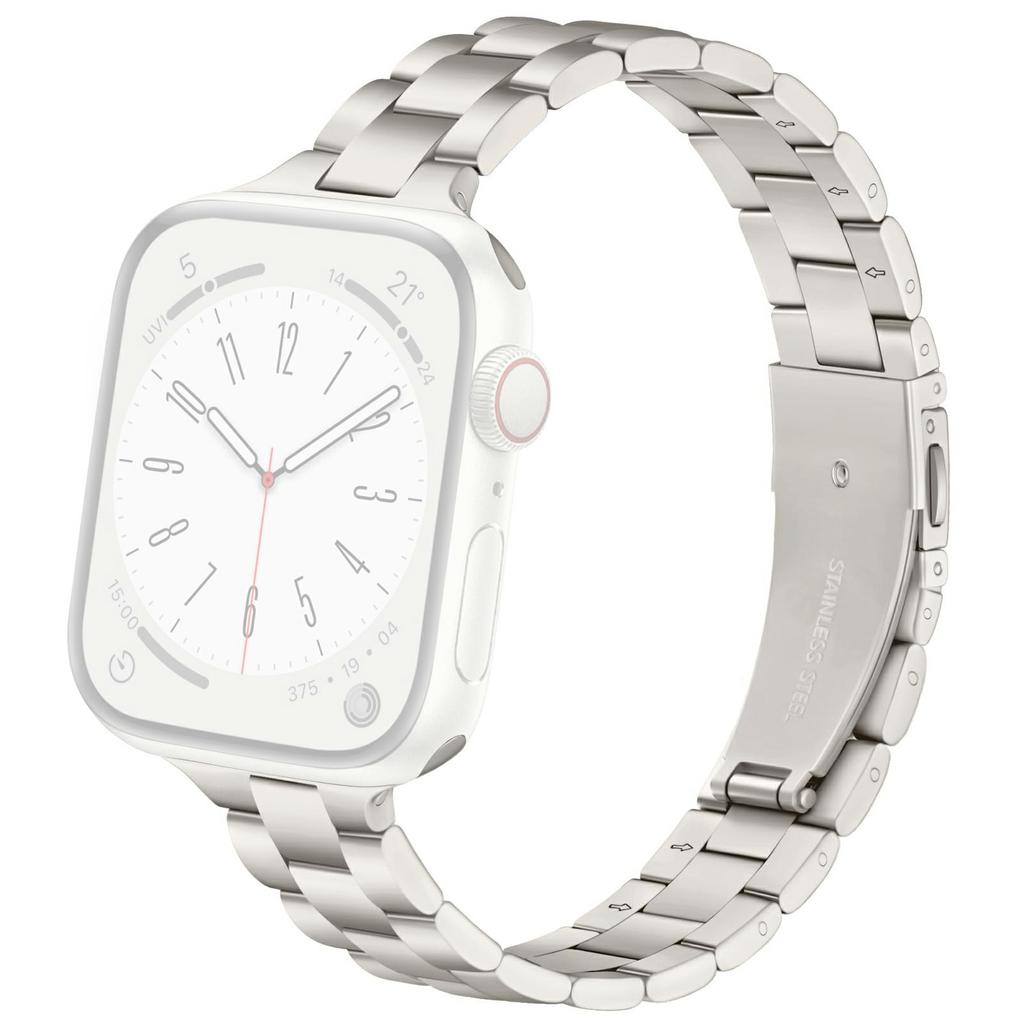 Electroplating Color Strap for Apple Watch Series 10 Ultra 9 8 7 SE 6 5 4 3 2 1 46mm 49mm 45mm 44mm 42mm Slim Metal Watch Band