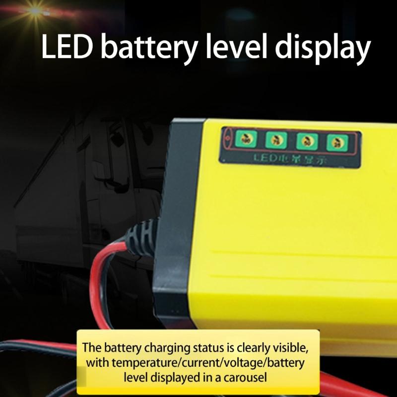 Electric Scooter Charging Unit Intelligent Battery Recognition System Rapid Recharge Capability Portable Travel Design