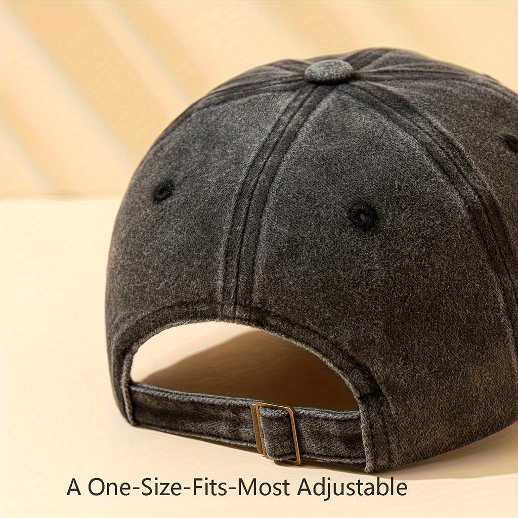 Kangaroo Fashion Print Baseball Cap Retro Dad Hat Outdoor Leisure Adjustable