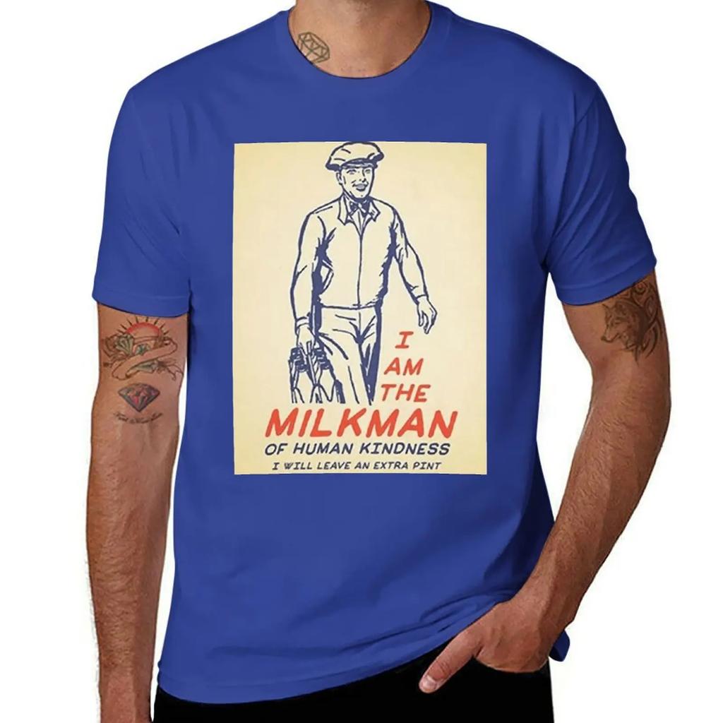 Maglietta Lattante della Gentilezza Umana magliette t-shirt grafiche magliette vintage t-shirt grafica oversize t-shirt uomo