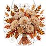 Diamond Painting DIY Pendant Kit 2D Autumn Single Side 9.65x9.45in PET Metal Hanging Chain Drill Tools Full Set