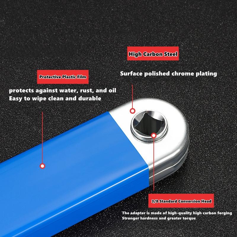 Professioneller Null-Offset-Verlängerungsschlüssel Motorrad-Reparaturwerkzeug Verlängerungswerkzeug für enge Räume 1/2 Zoll. 1/4 Zoll. 3/8 Zoll Heimwerkzeugsatz