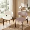 Oil-proof Curved Back Chairs Cover Dustproof Chair Slipcover PU Dining Chair Cover  Hotel